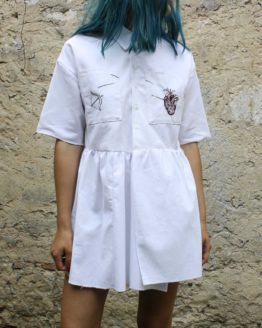 Robe brodée "l'été"